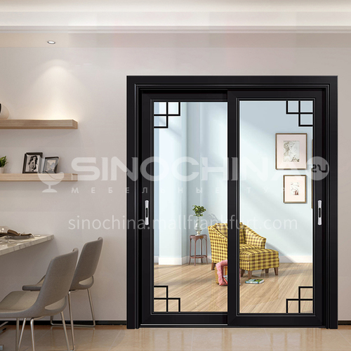 1.4mm aluminum alloy modern simple light luxury soundproof sliding door